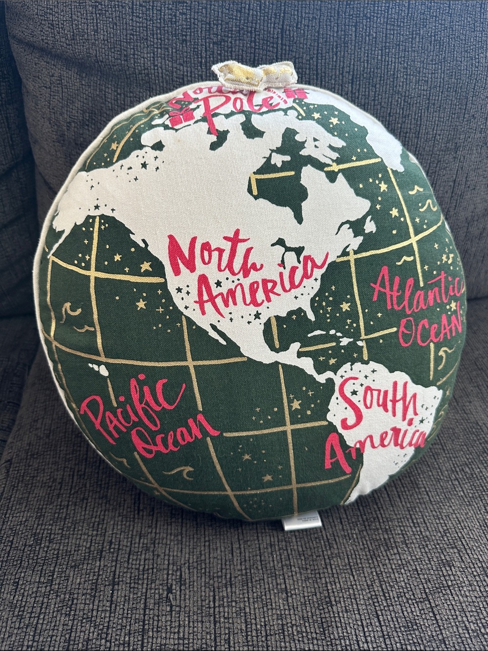 Holiday Globe Decorative Pillow - Green and White Nordstrom Rack